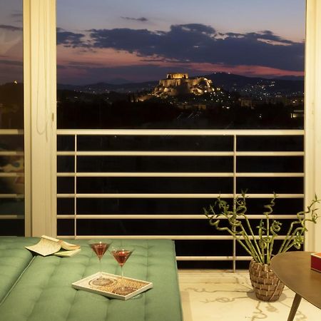 Stunning Acropolis View Apartment Aten Exteriör bild