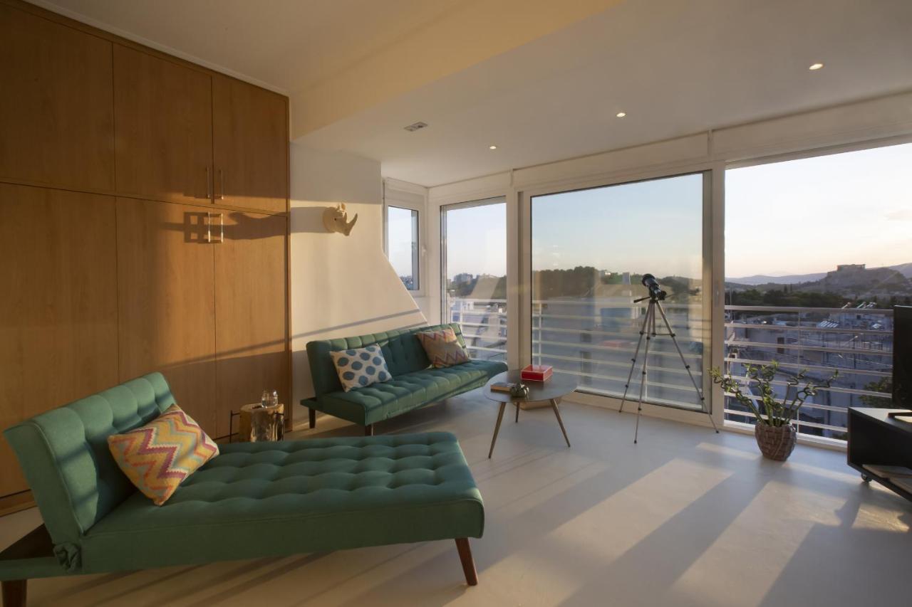 Stunning Acropolis View Apartment Aten Exteriör bild
