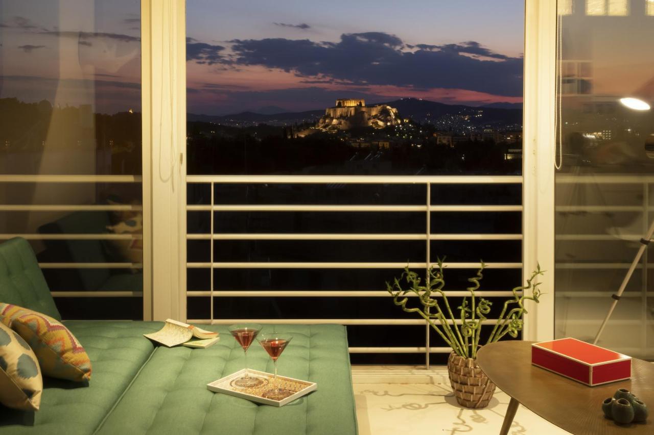 Stunning Acropolis View Apartment Aten Exteriör bild