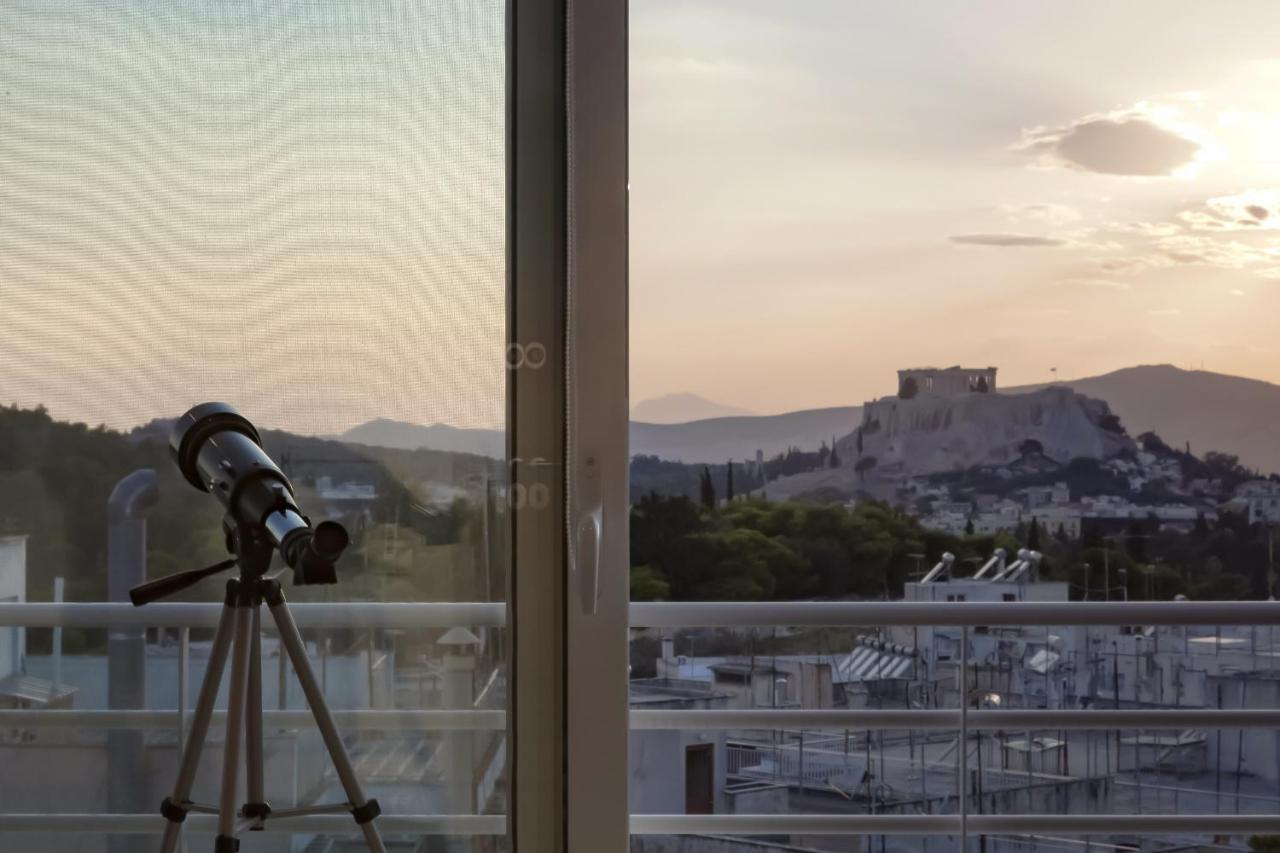 Stunning Acropolis View Apartment Aten Exteriör bild