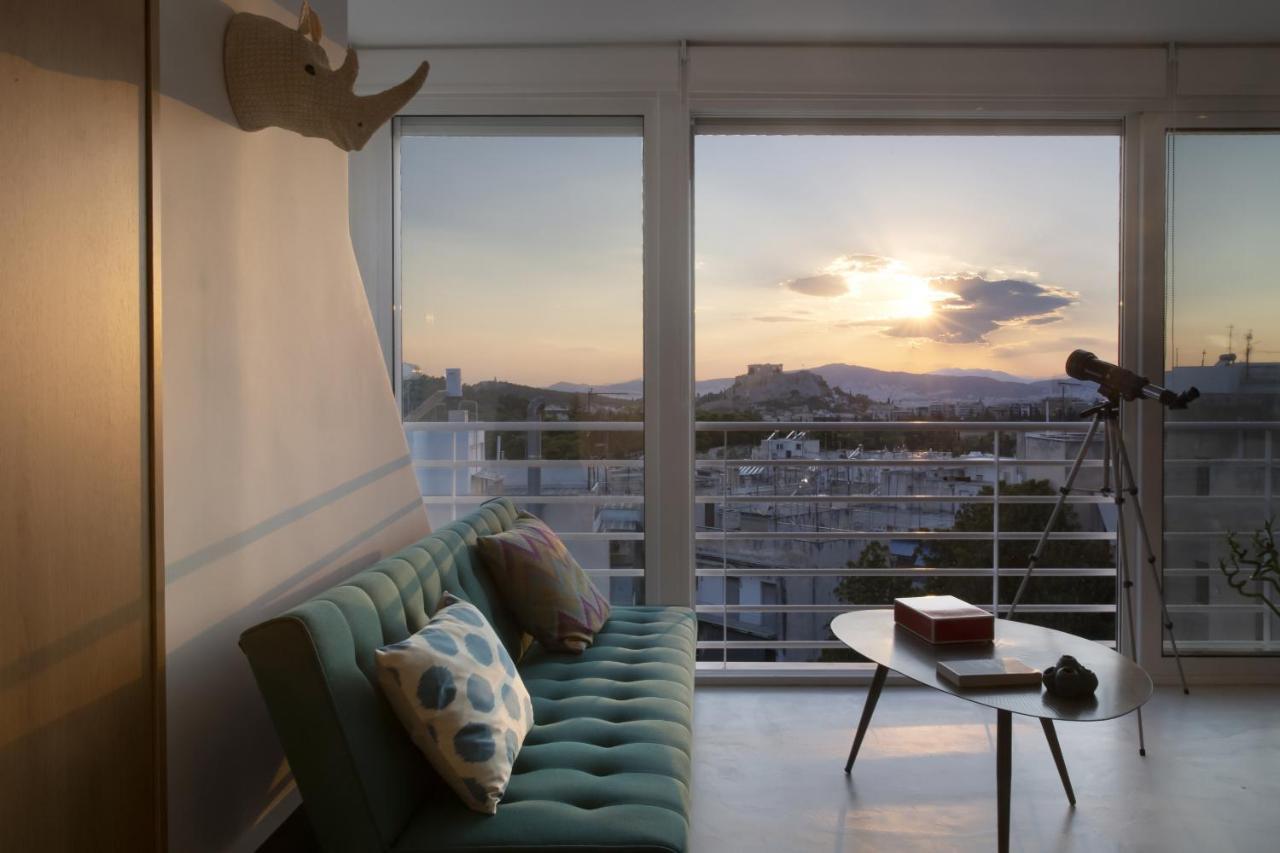 Stunning Acropolis View Apartment Aten Exteriör bild